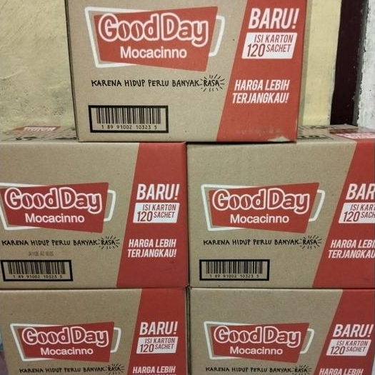 kopi good day 1 dus murah / good day moccacino 1 dus 120 sachet