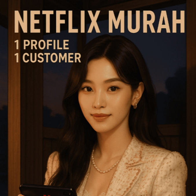 [NFX] Netflix Premium 1 Hari – 1 Profil untuk 1 Pengguna,UHD, Full Akses Semua Konten | Jidan Shoppu