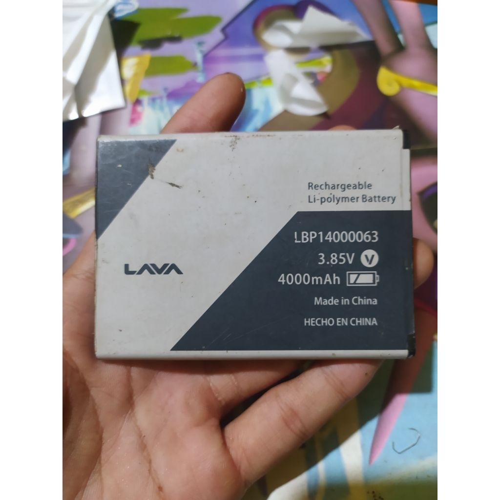 Baterai Lava Iris 88 Original Cabutan