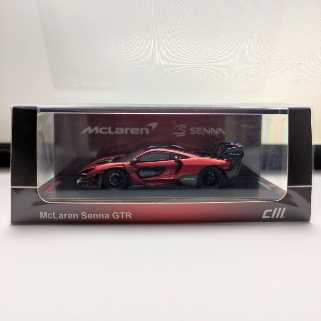 CM Model Mclaren Senna GTR Red
