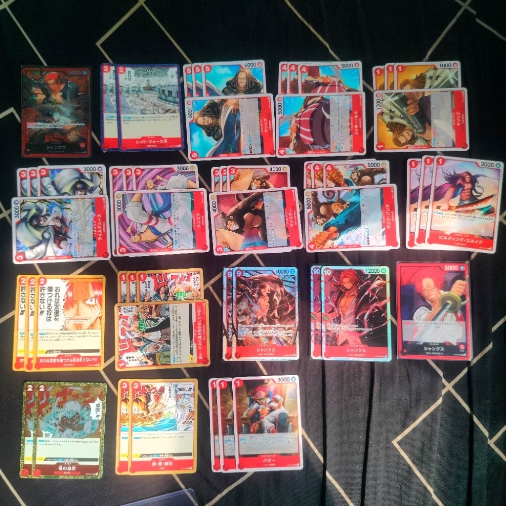 Deck Red Shanks ST23 OP09 Upgraded