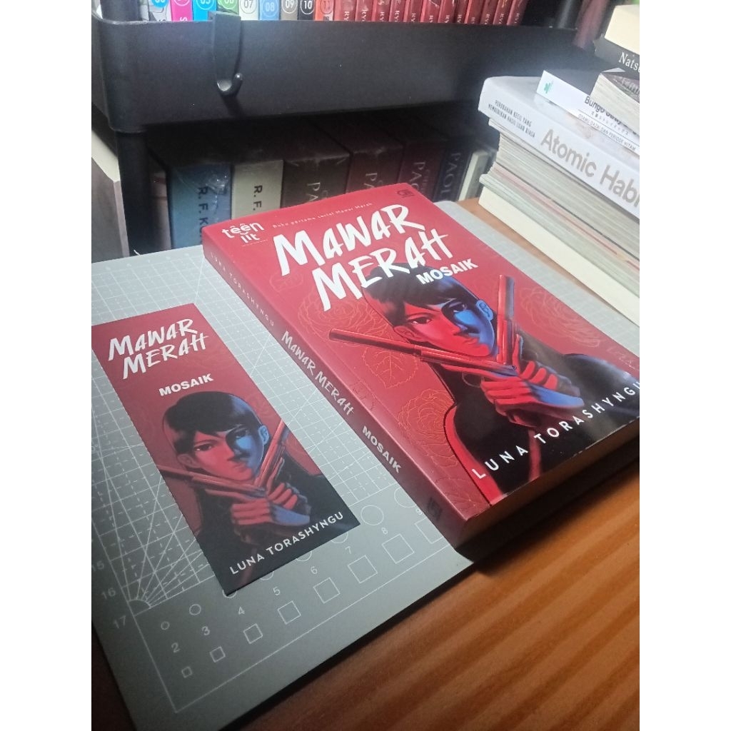 mawar merah mosaik luna torashyngu preloved