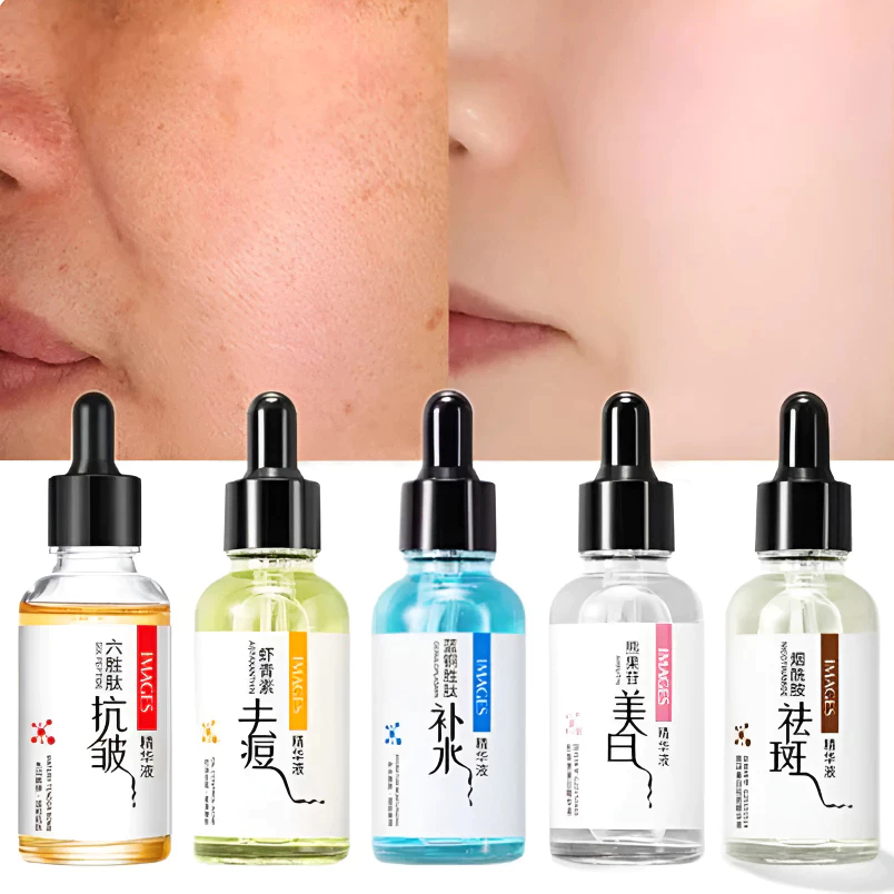 Images Face Serum Ajaib 30 ml Whitening Anti Aging Acne Moisturizing / Serum Wajah Glowing