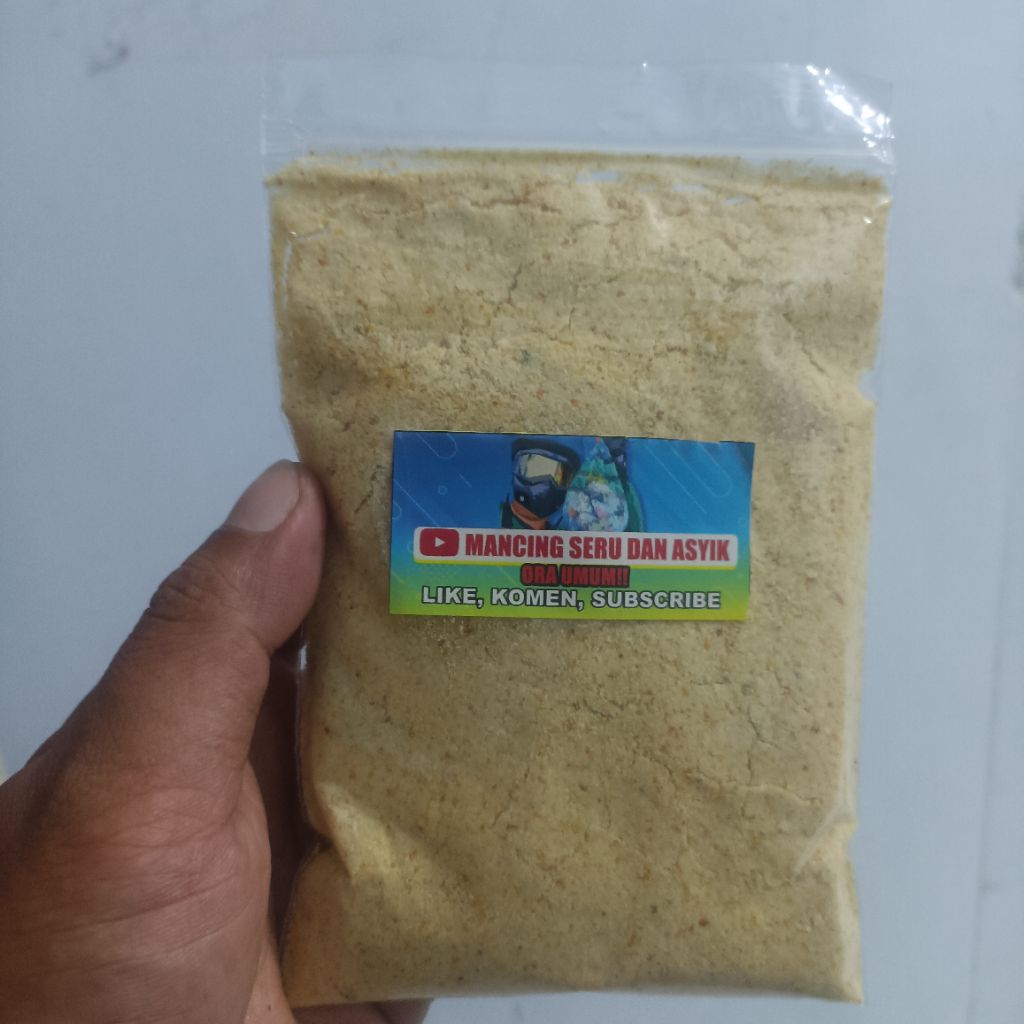PELET RASA SOTO "ORA UMOM" UMPAN IKAN TAWES, WADER, BADER, KEPEK