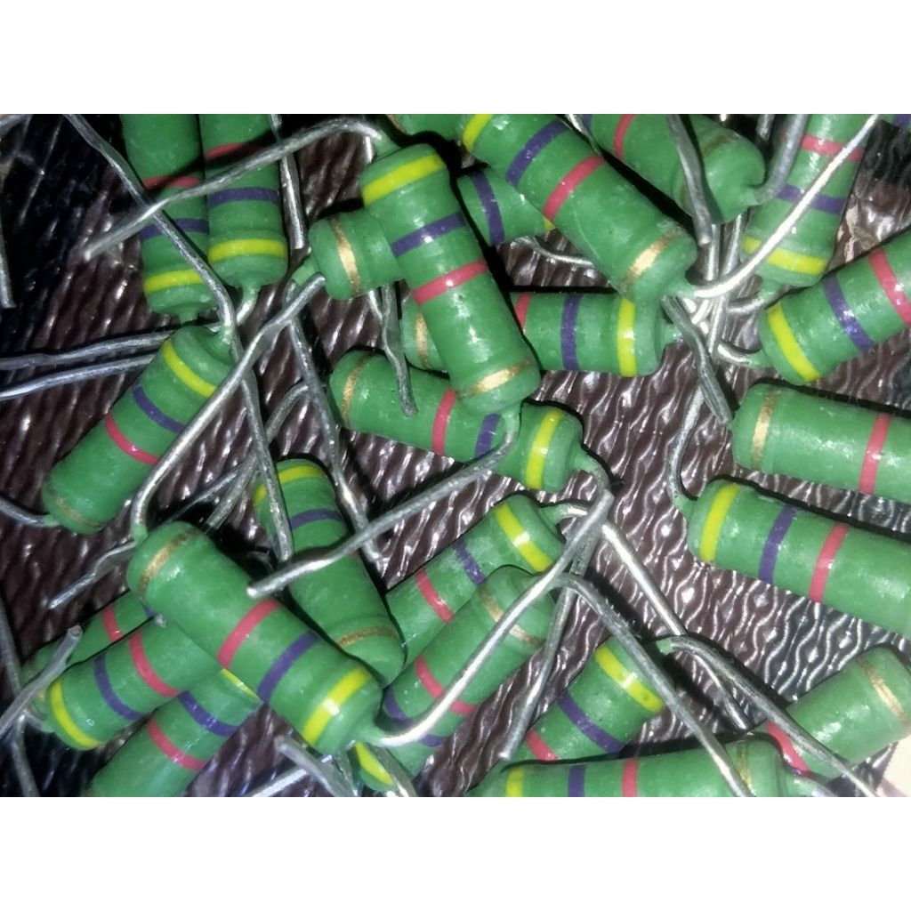 (5pcs) RESISTOR 4k7 3watt METAL OXIED AKANE JAPAN