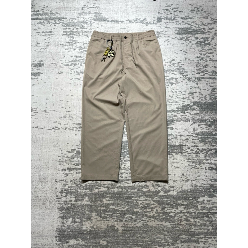 Gu uniqlo pleated wide pants