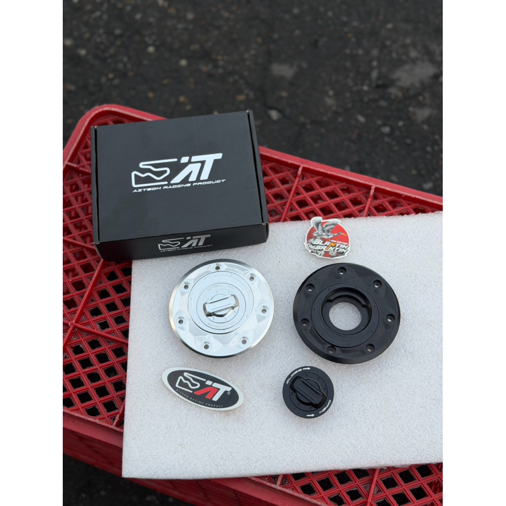 TUTUP TANGKI NINJA R SS CNC AITECH TUTUP TENGKI NINJA CNC AITECH
