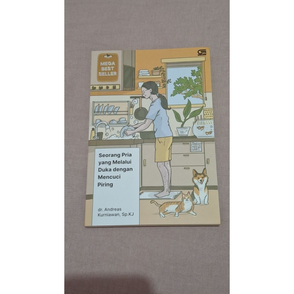 Preloved Book - Seorang Pria yang Melalui Duka dengan Mencuci Piring