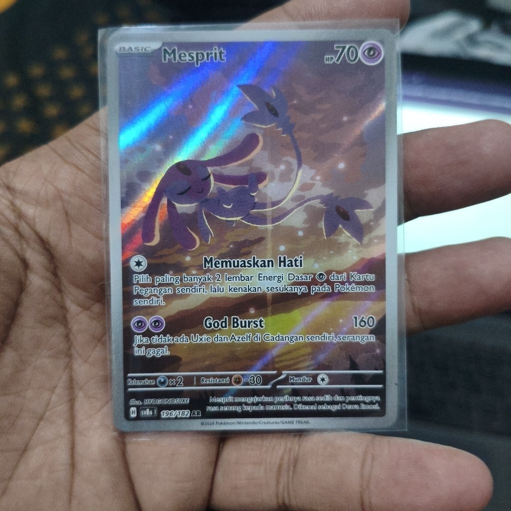 mesprit ar tcg pokemon / kartu pokemon