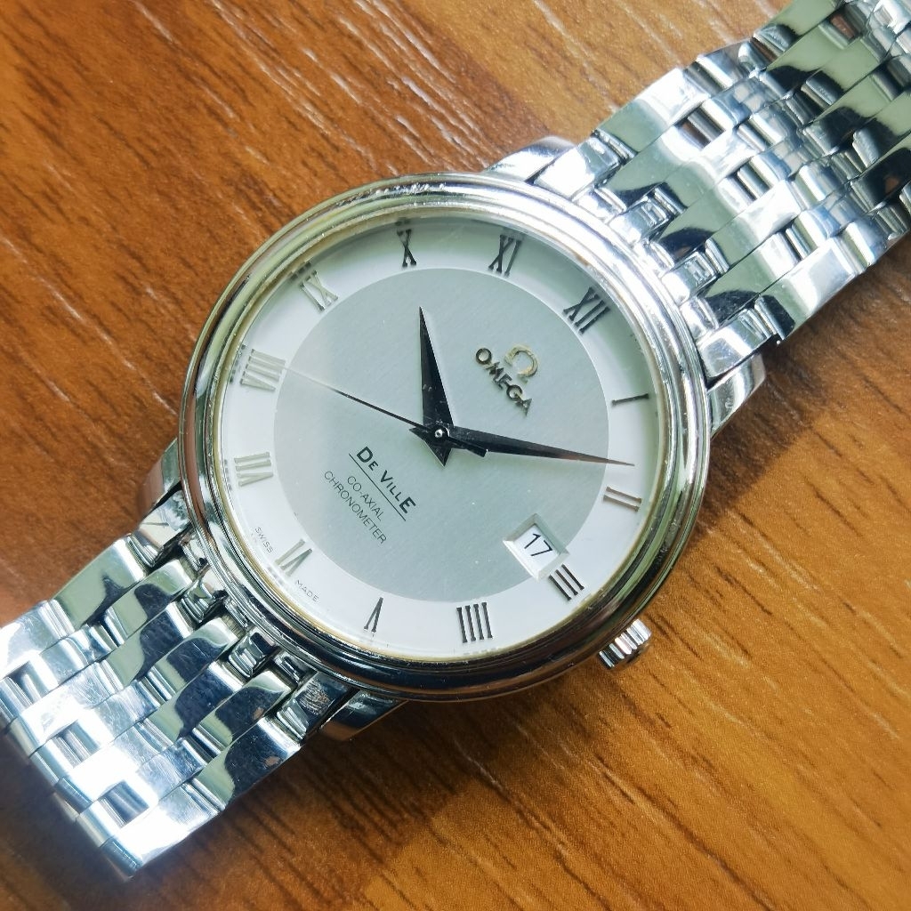 Omega Deville coaxial movement watch automatic