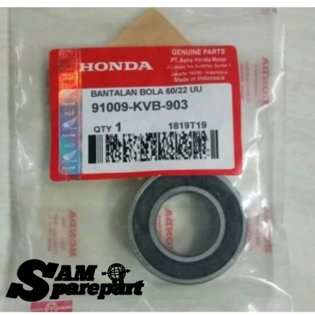 LAHER BEARING RODA BELAKANG BEAT/BEAT FI/SCOOPY FI/SPACY FI/VARIO 110 FI/ (60/22)