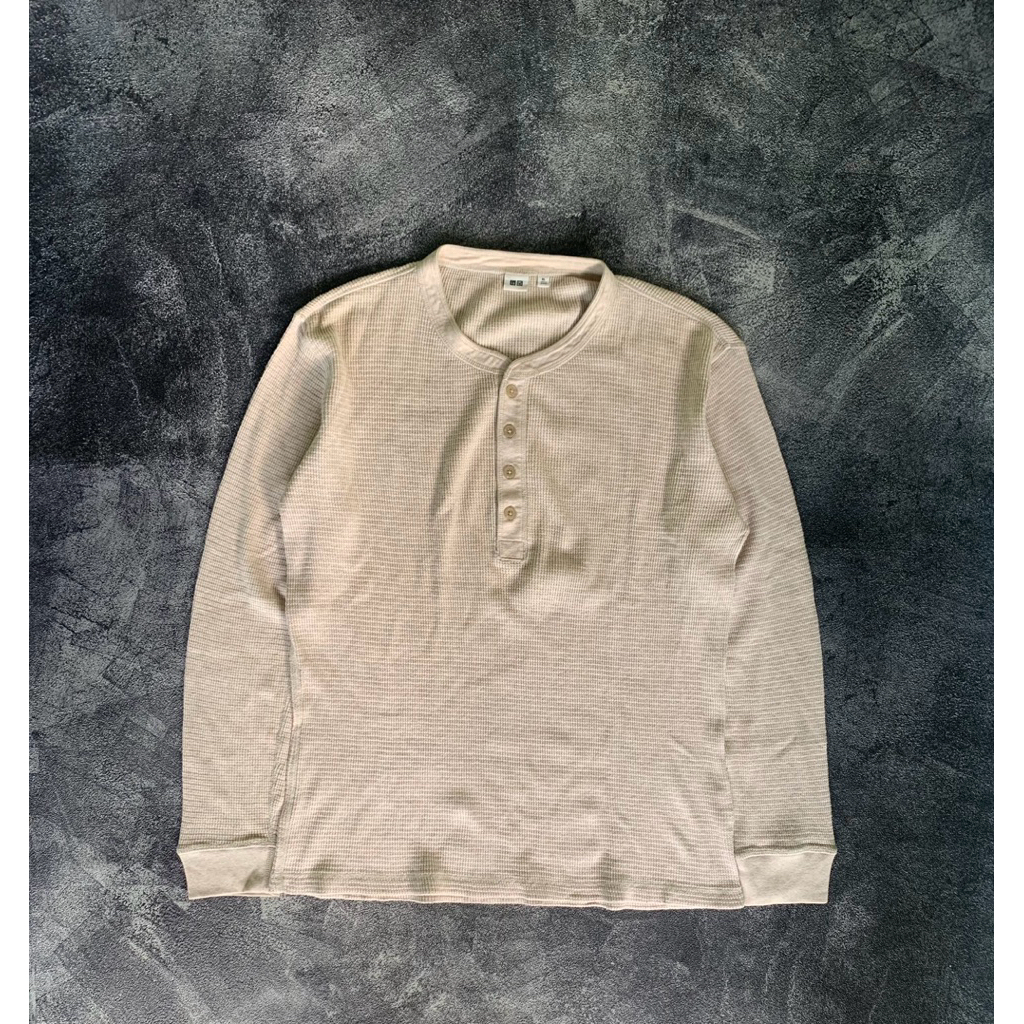 Longsleeve Waffle Uniqlo