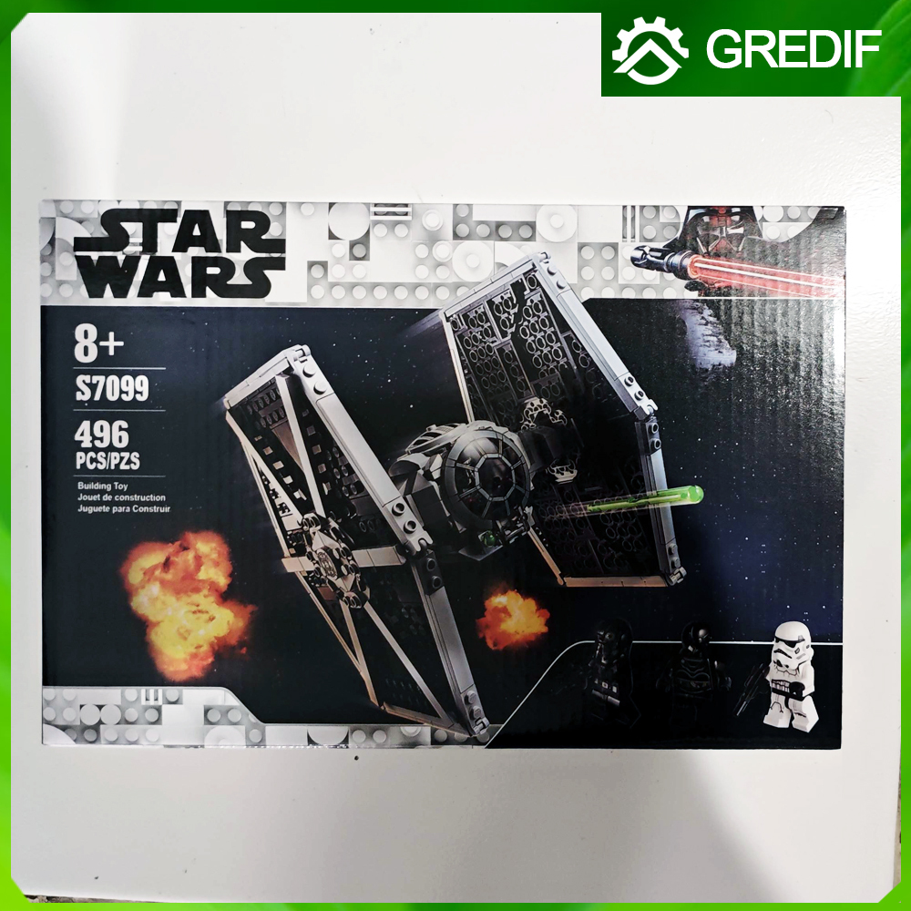 Lepin Brick Star Wars Imperial TIE Fighter - Mainan Bongkar Susun Pasang Block Pajangan
