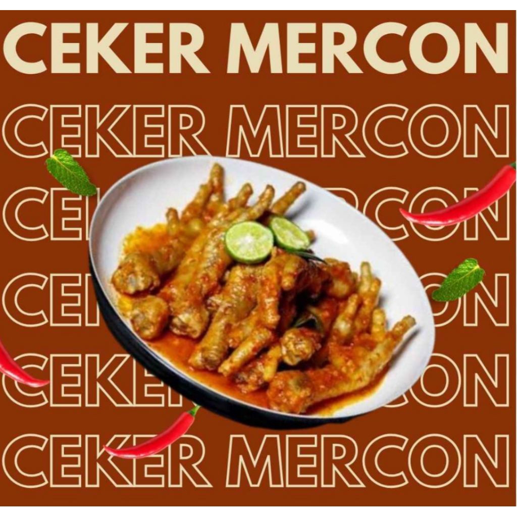 Ceker Mercon Pedas