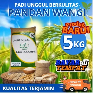 Benih Padi Pandan Wangi / Mentik Wangi 5 kg