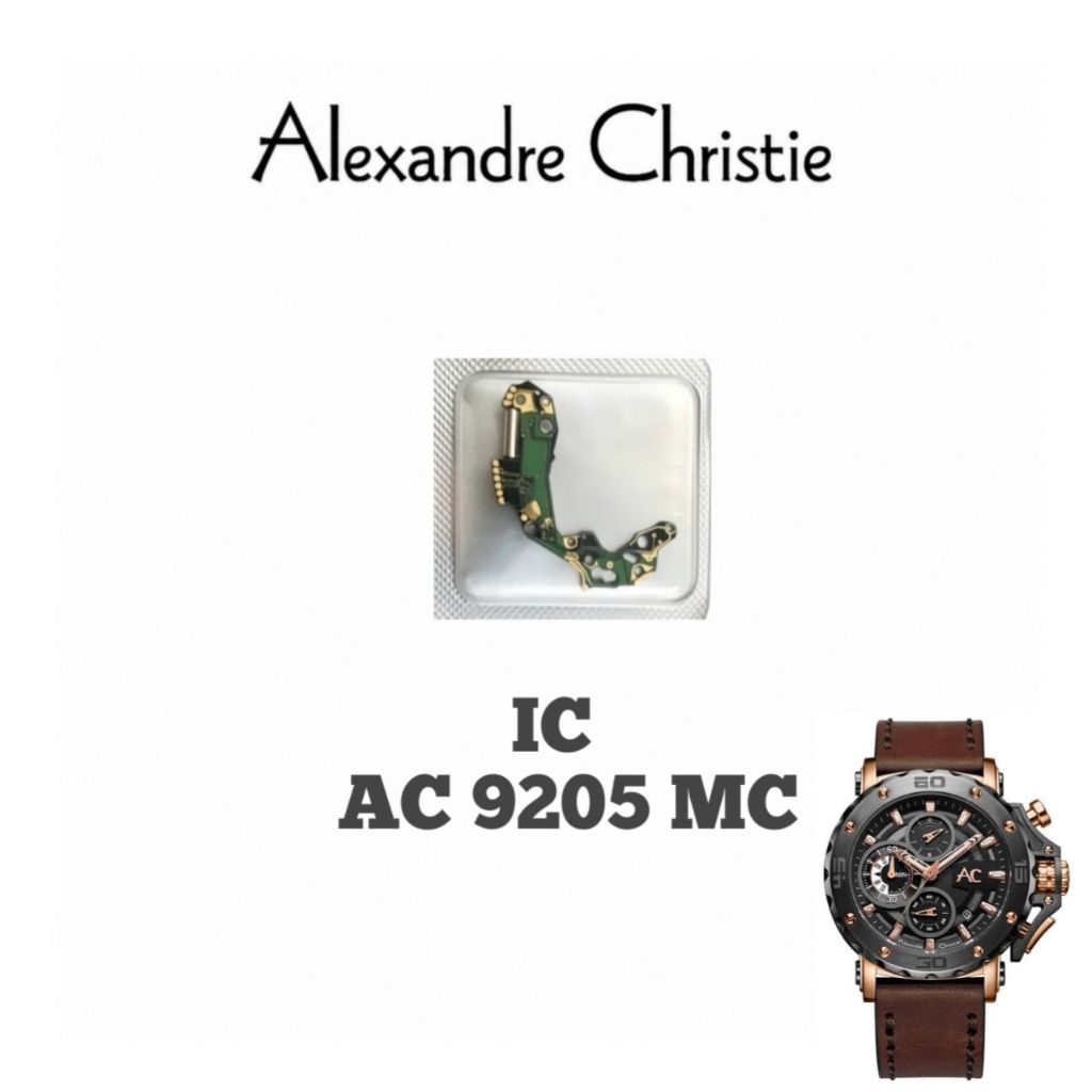 IC Original Untuk jam tangan Alexandre Christie Type AC 9205 MC