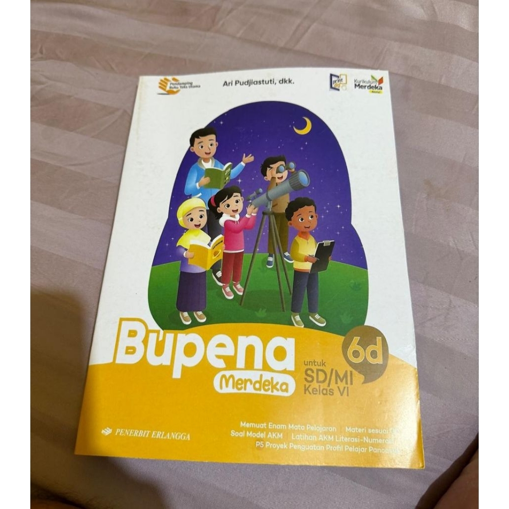 Bupena MERDEKA 6D kelas 6 SD KURIKULUM MERDEKA REVISI