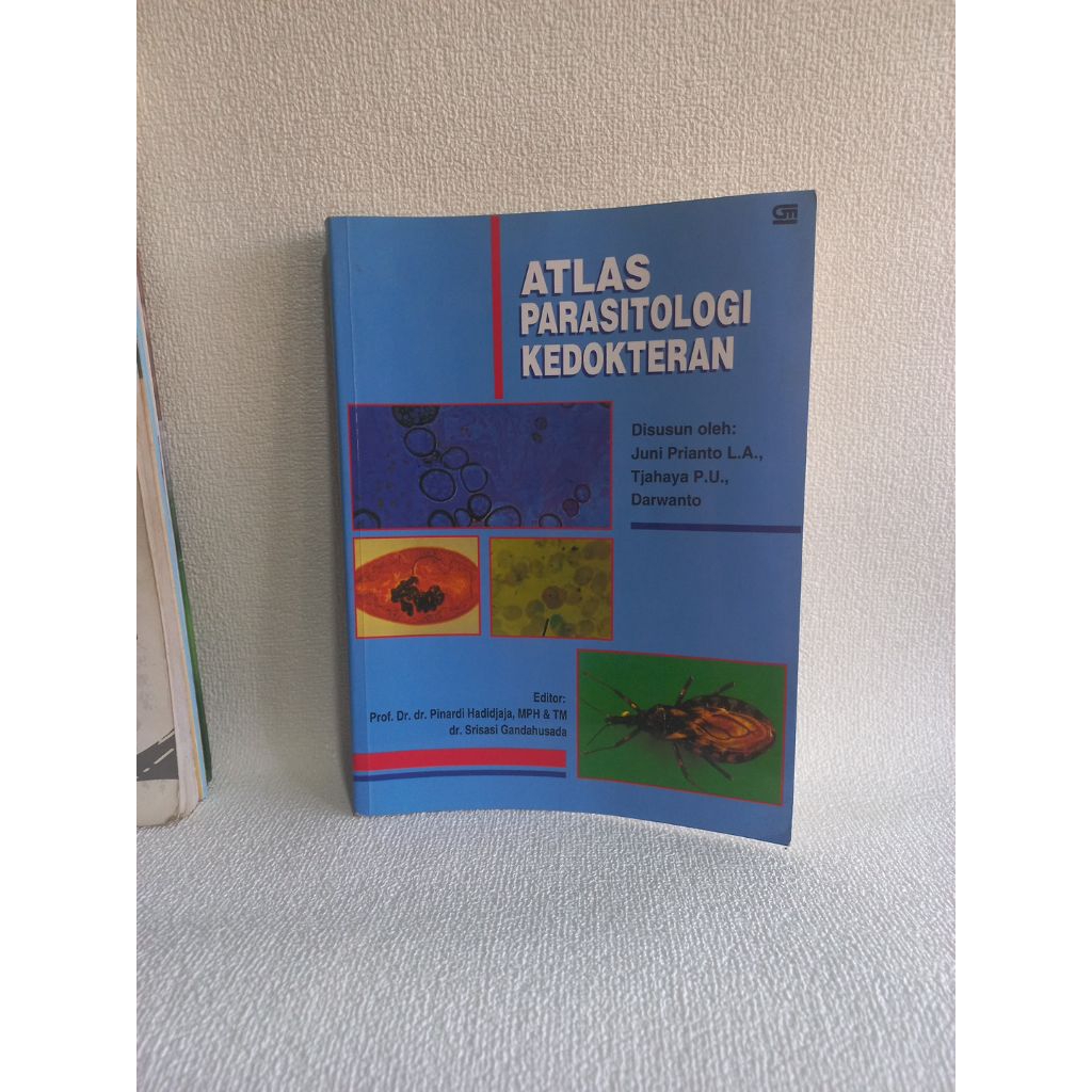 buku atlas parasitologi kedokteran original