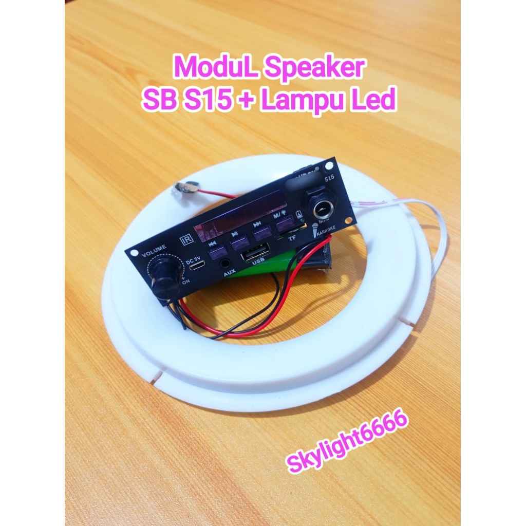 ModuL Speaker SB S15 + Lampu LED Returan/Rusak
