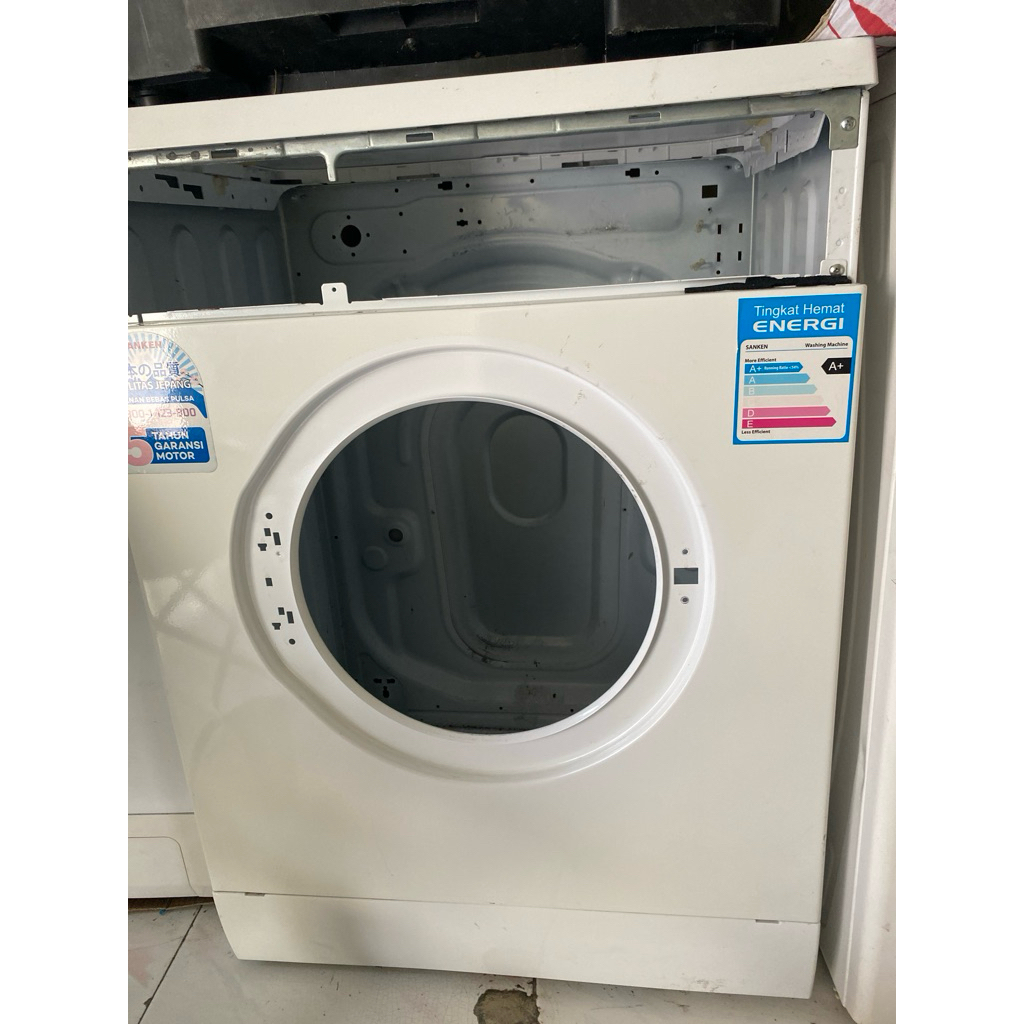body mesin cuci sanken sfl-6600e