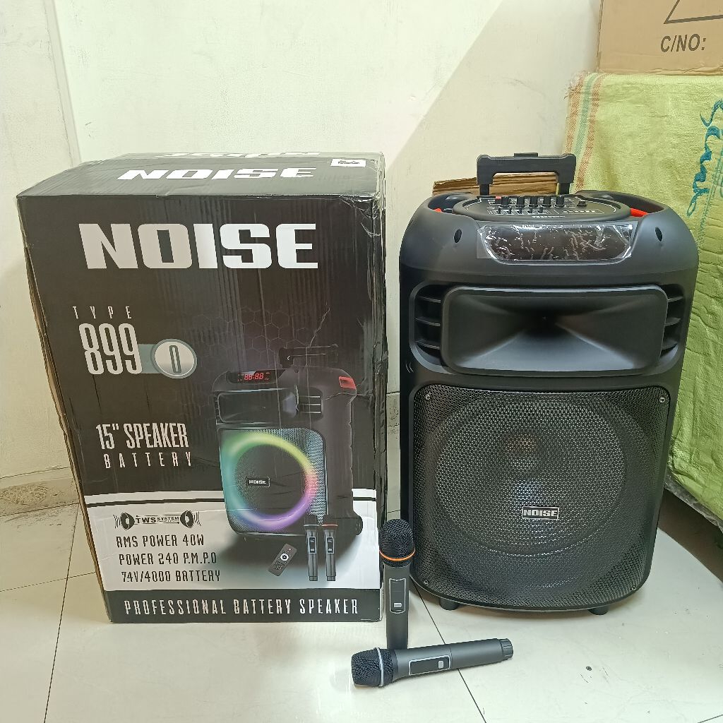 Speaker Portable 15 inch Noise 899 O Original Bluetooth Portable Noise 12 inch 899 O Original