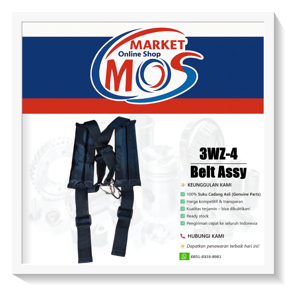 3WZ-4/TU26 Shoulder Belt | Tali Gendong Belt Pack mesin semprot hama