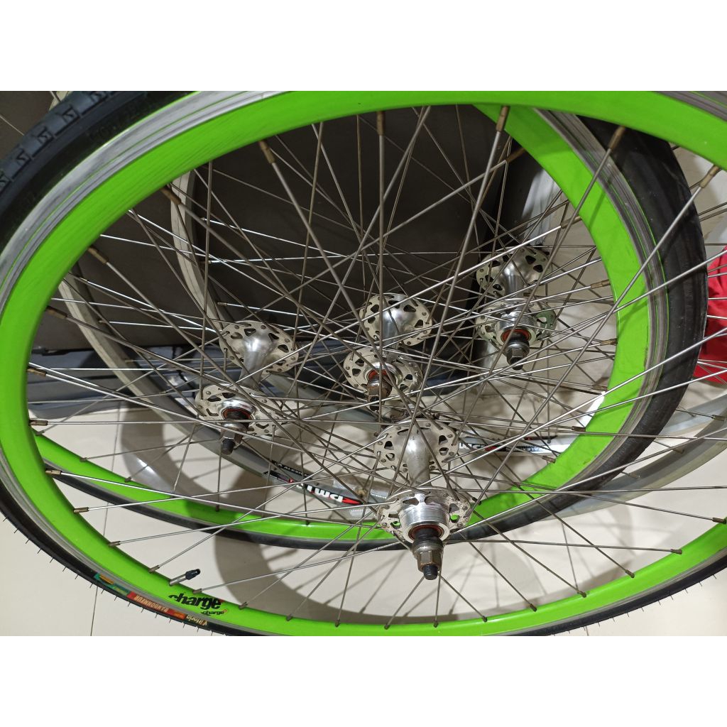 wheel set 700c single fixie charge plug freestyler