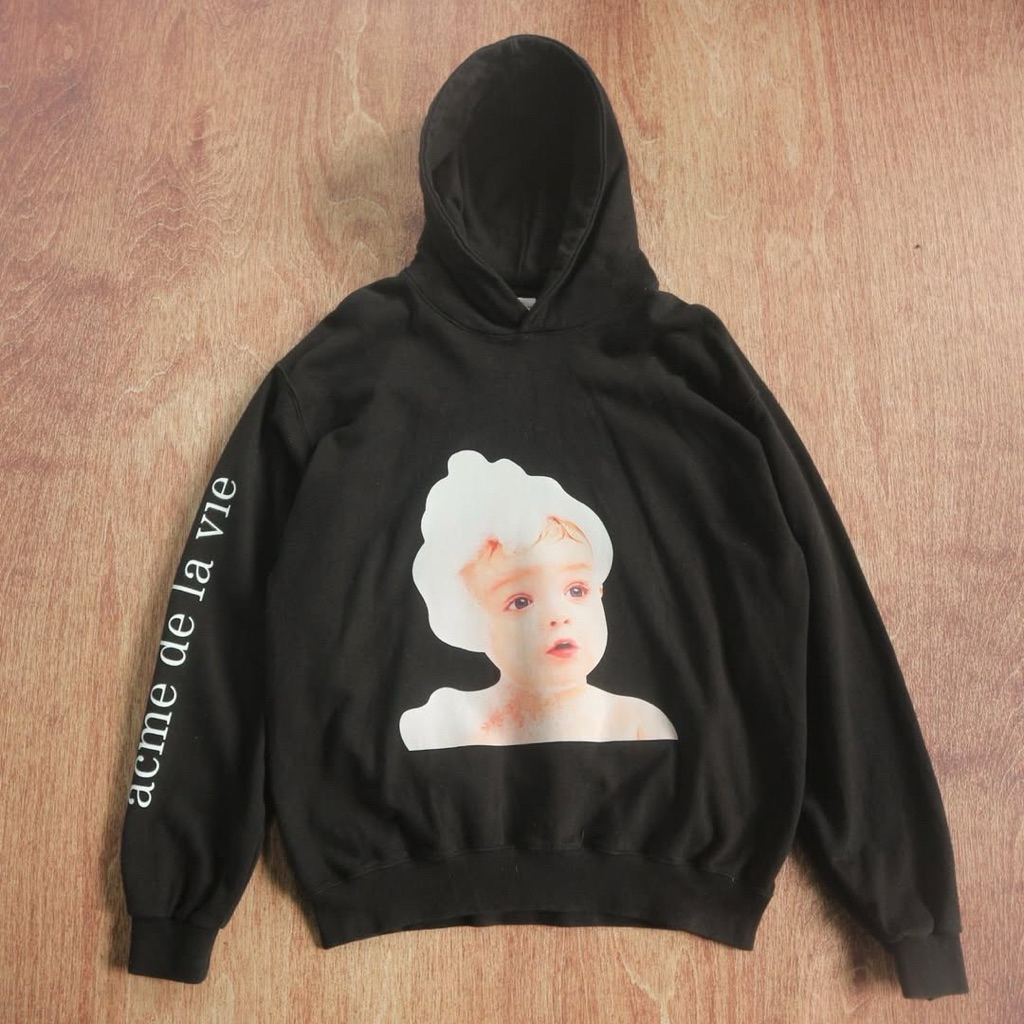 Hoodie ADLV Hitam Made in Korea
