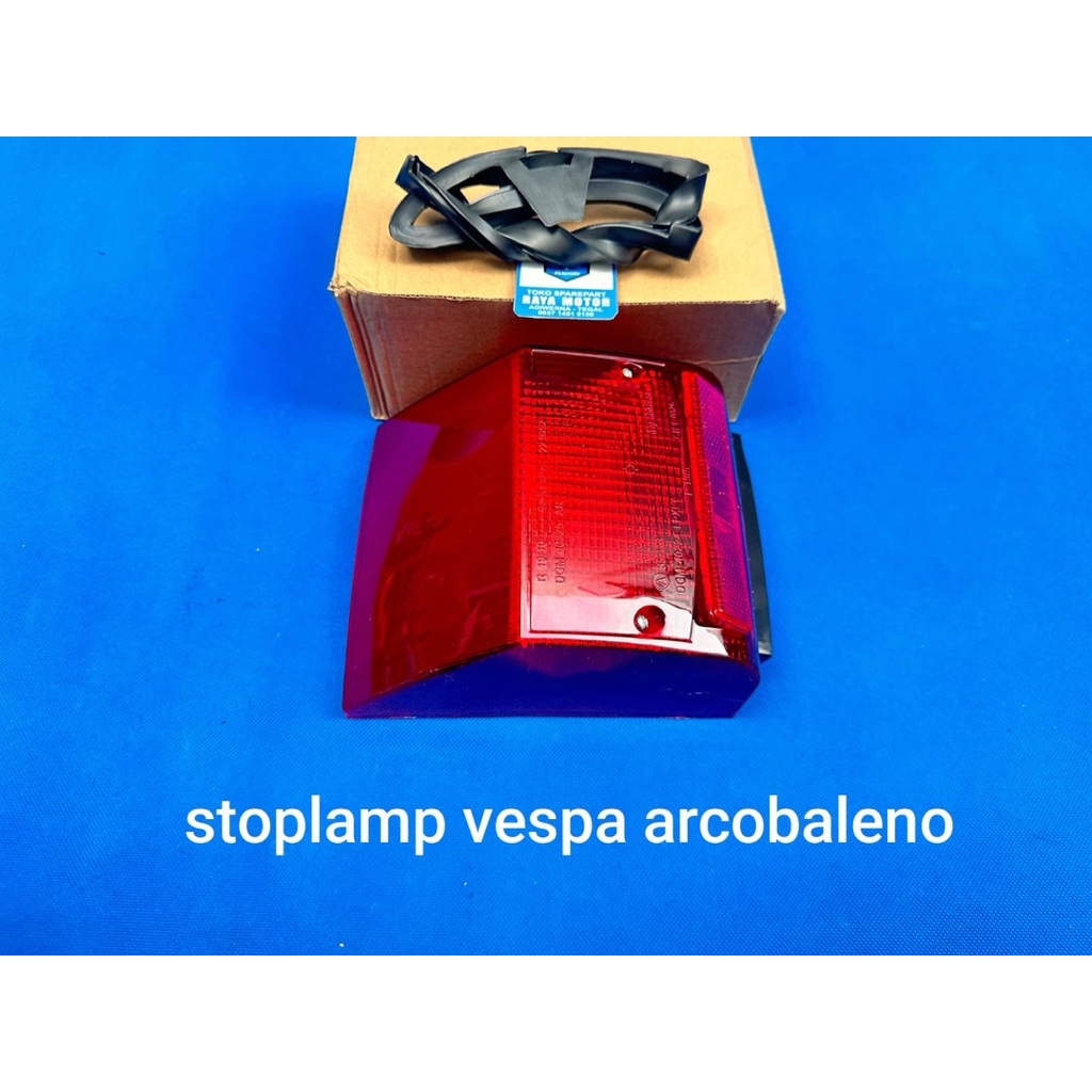 stoplamp vespa triom arcobaleno
