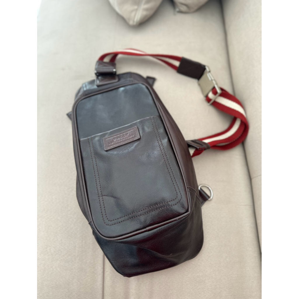 tas pria bally original preloved bekas second seken masih muluss murah