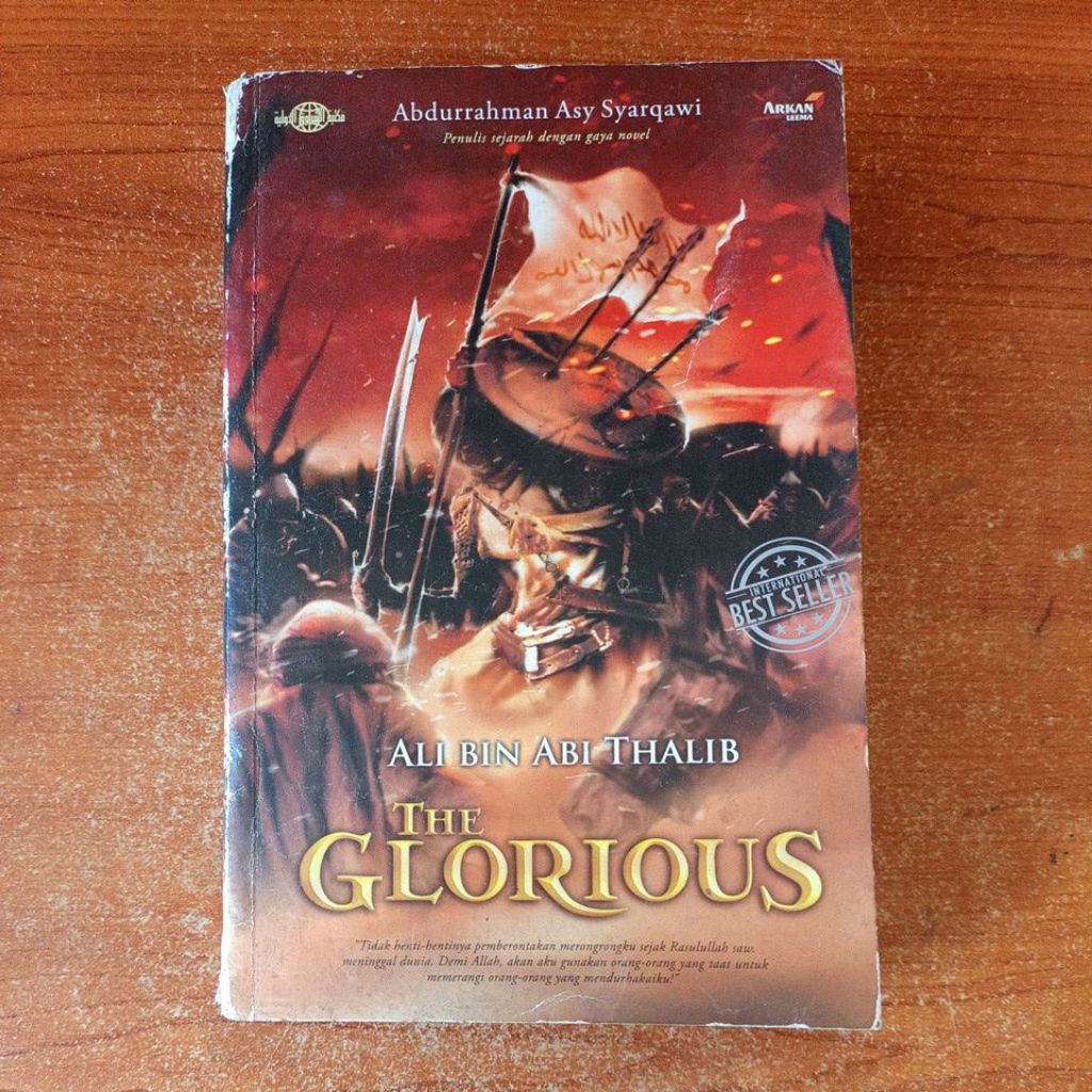 NOVEL ALI BIN ABI THALIB THE GLORIOUS oleh ABDURRAHMAN ASY SYARQAWI