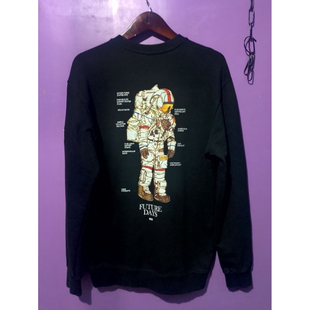Crewnex sweater FLUKE X NASA (L)