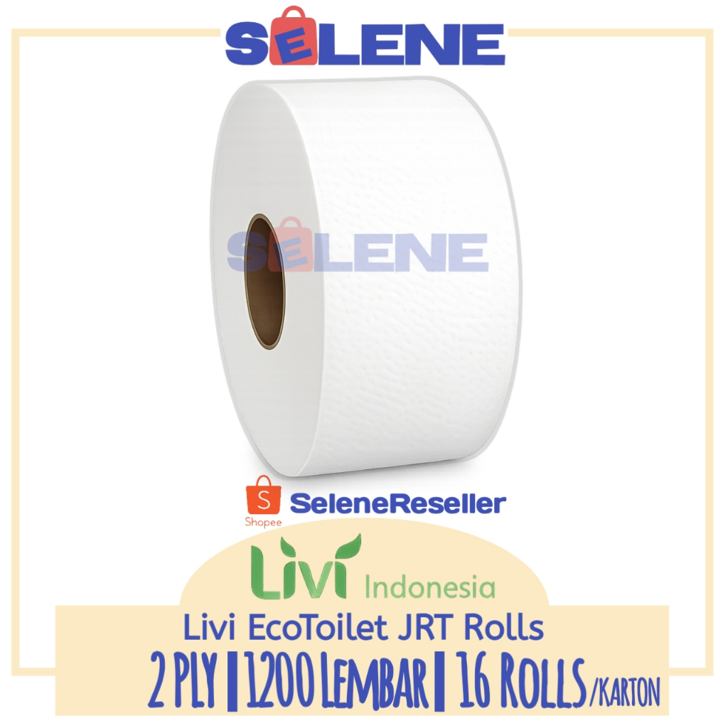 Tissue Livi JRT / Jumbo Bathroom Roll Tissue