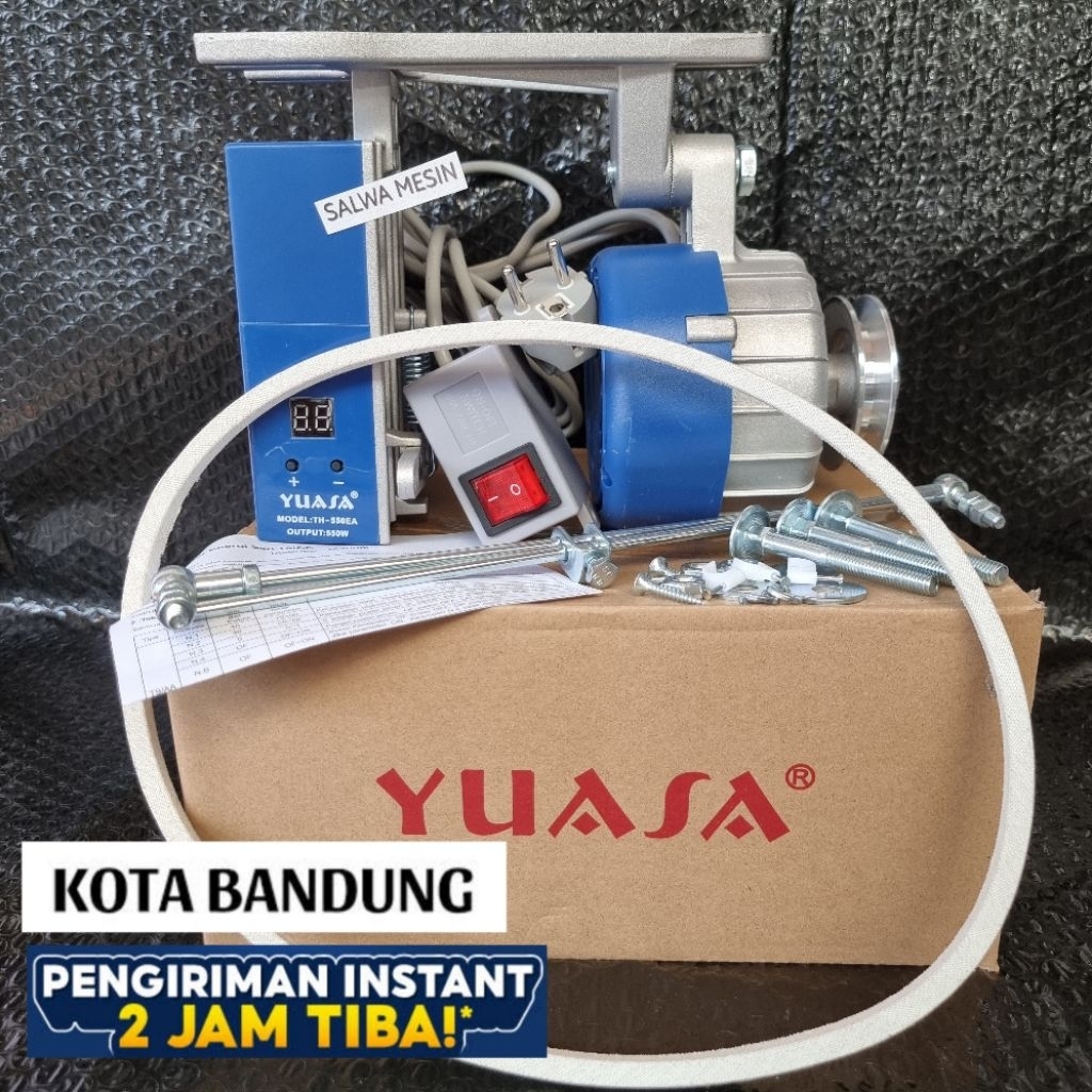 dinamo servo 100%baru original Yuasa 5000rpm type terbaru TH550EA original hemat listrik hingga70% s