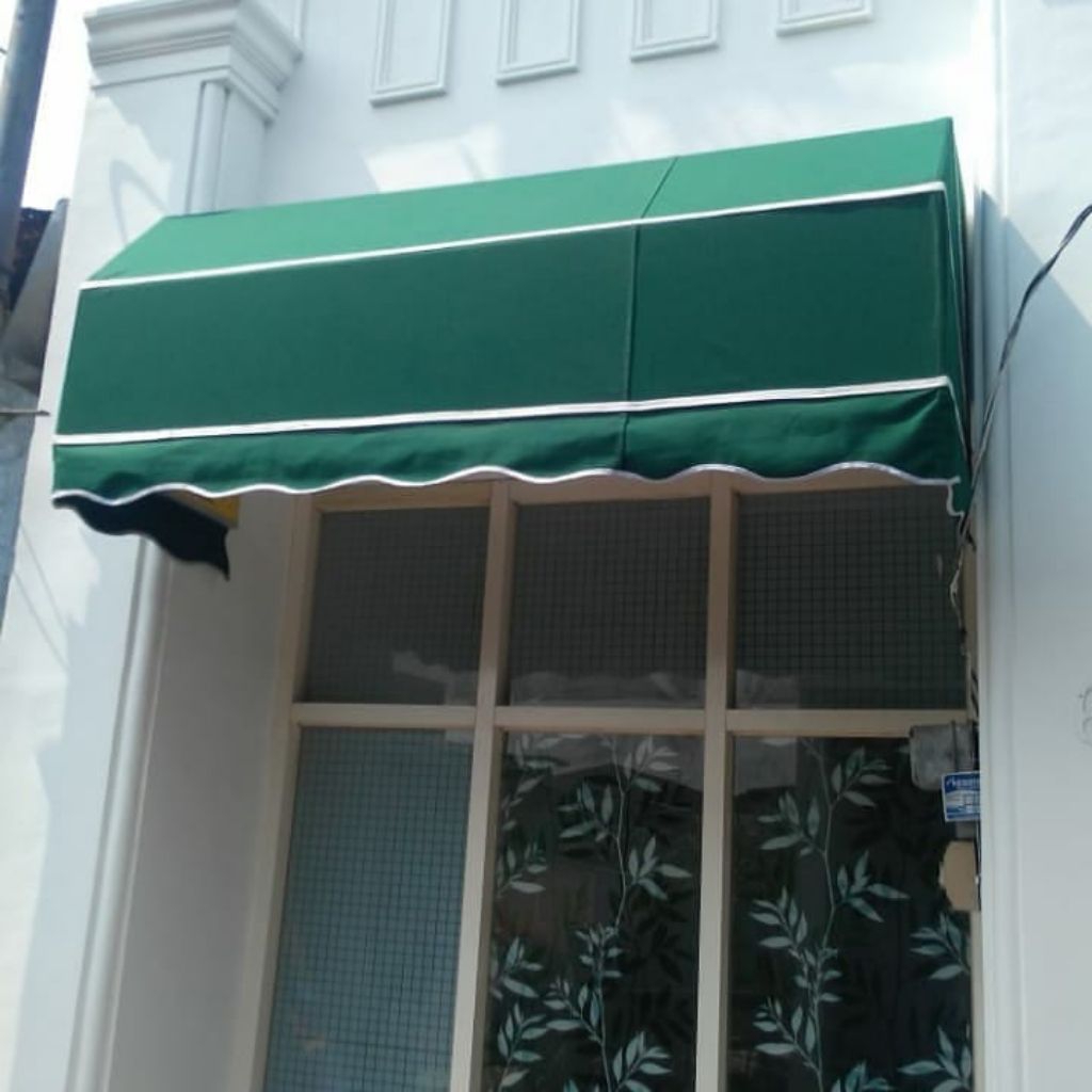 kanopi kain minimalis untuk rumah dan cafe