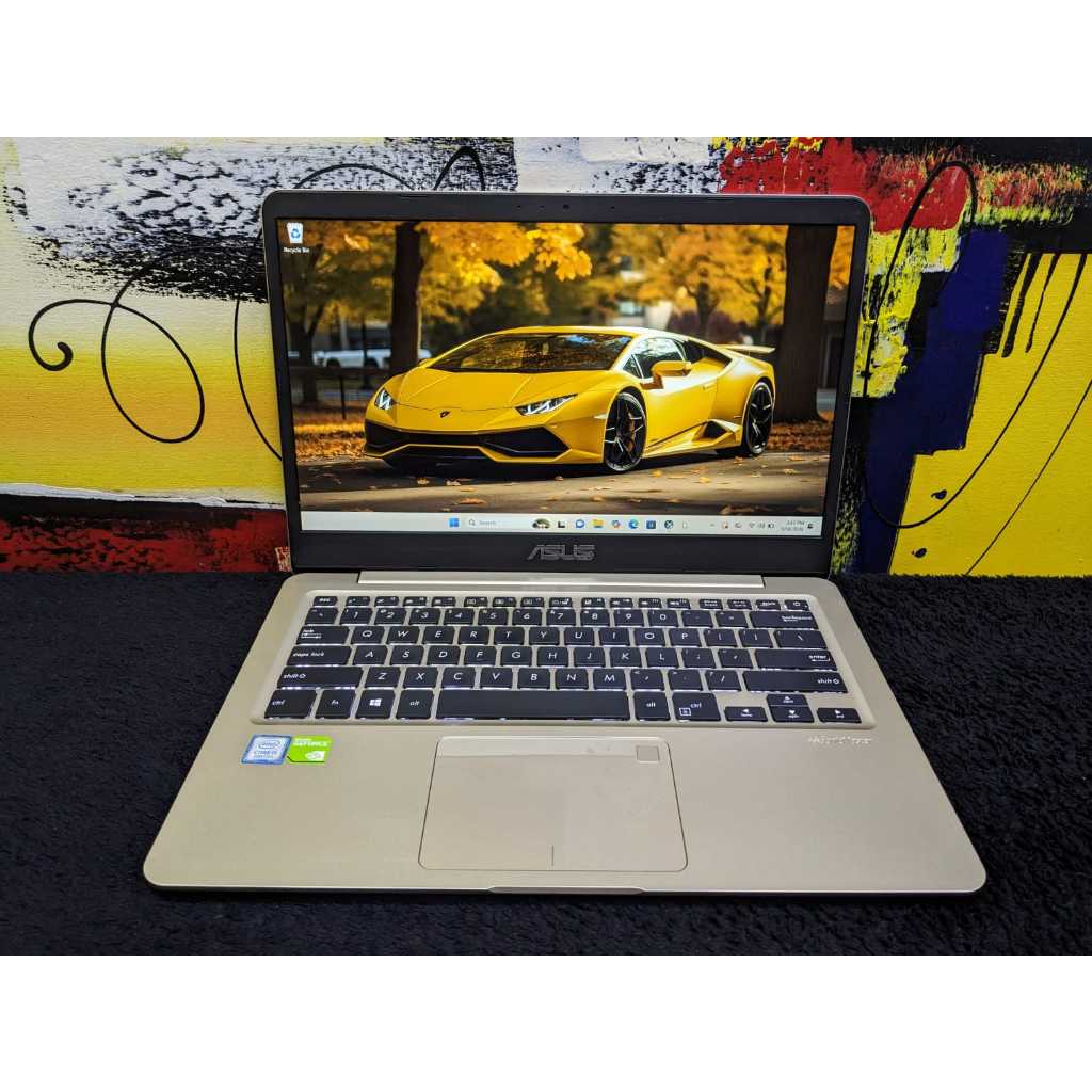 Laptop Asus VivoBook S14 Core i5 Gen 8 8/128 Nvidia MX150 4GB Mulus Siap Pakai