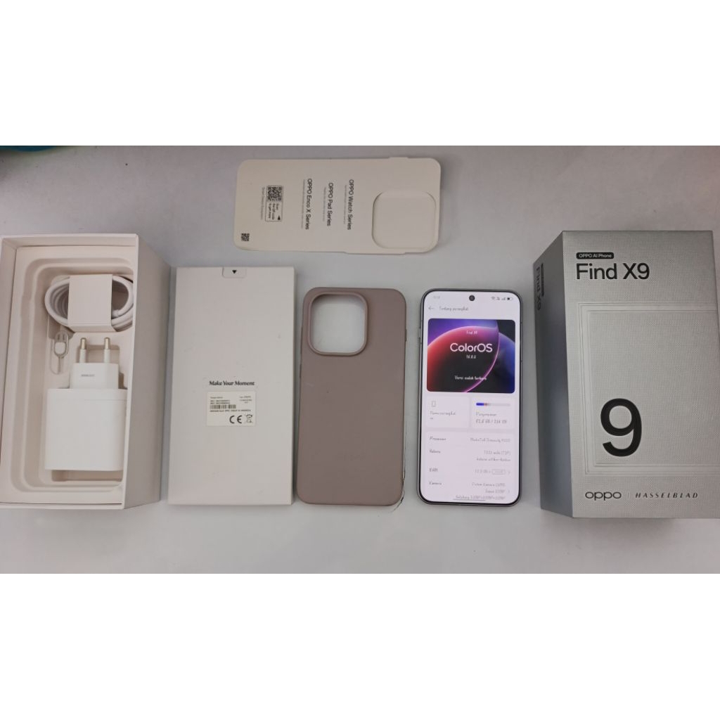 Oppo Find X9 12/256 Grey Ex Demo (Bukan Pajangan)
