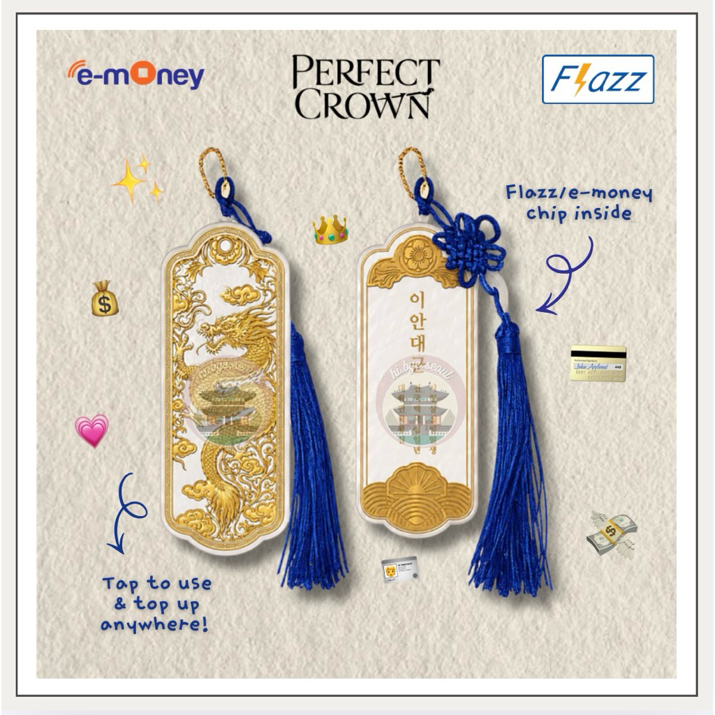 [READYSTOCK] Perfect Crown Hopae Transportation Card Flazz & E-money — Hope Prince Ian T-money / Kar