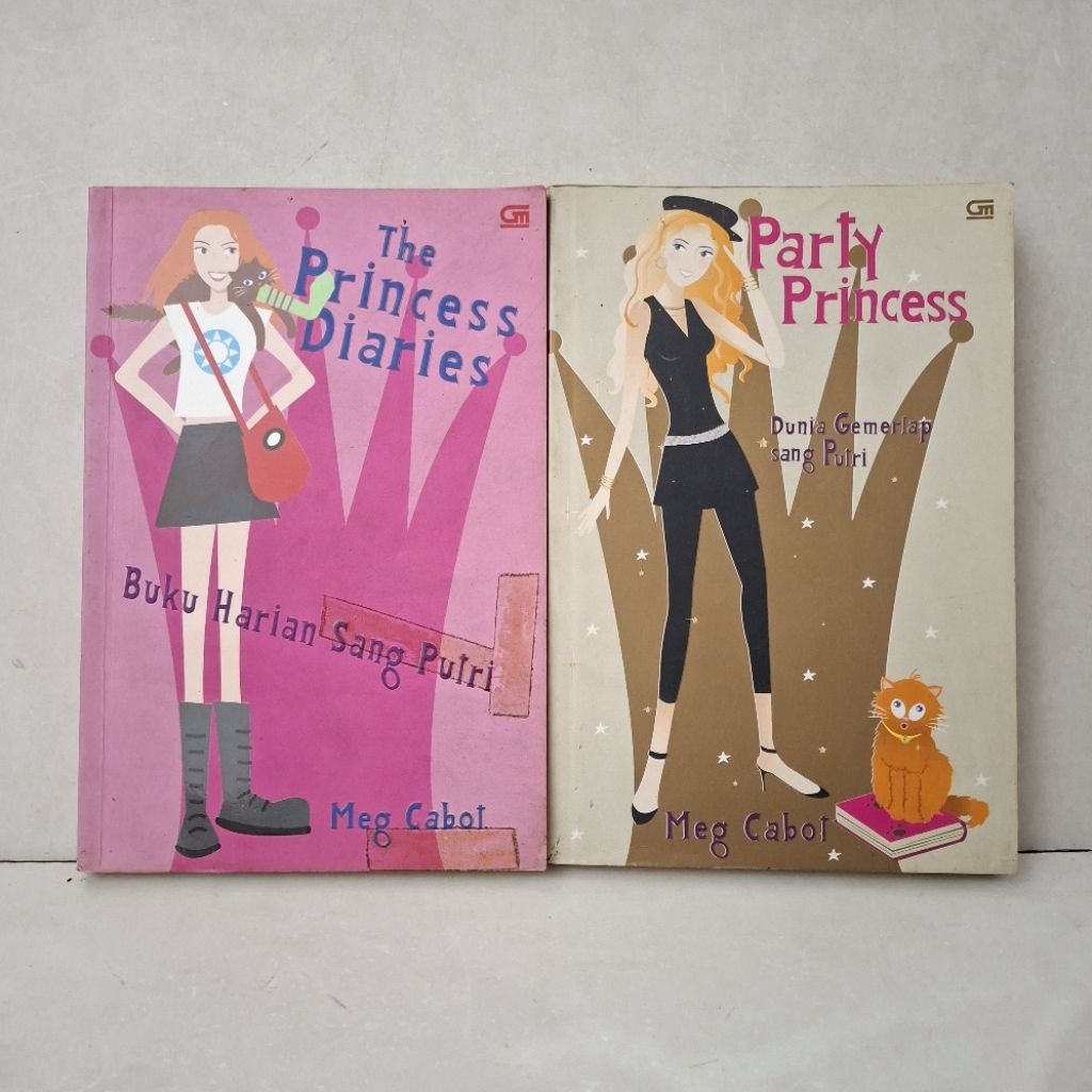 Novel Karya Meg Cabot — The Princess Diaries & Party Princess