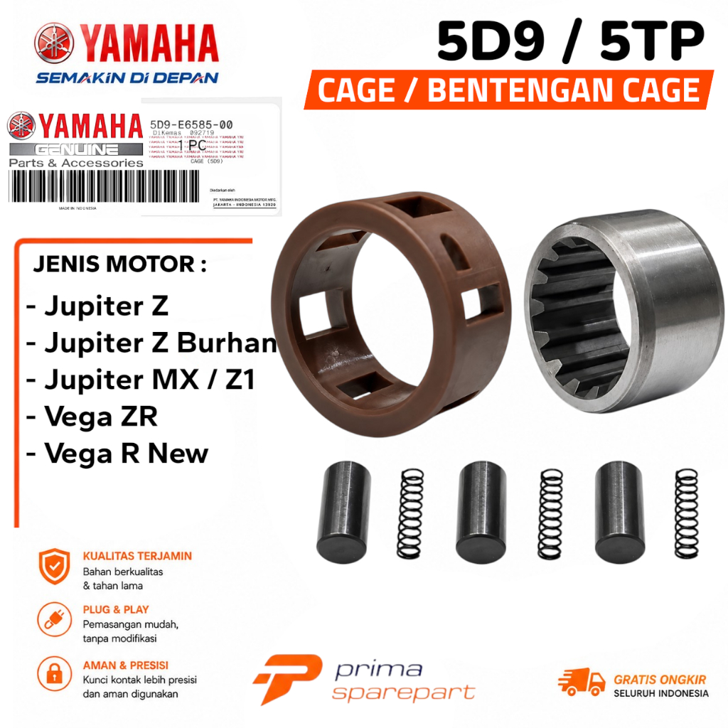 Cage Jupiter Z Burhan / Jupiter MX Z1 / Vega Zr / Vega R New / Cage Bentengan 5TP / 5D9