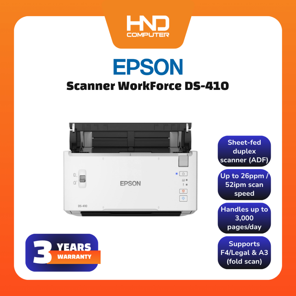 Scanner Epson WorkForce DS-410