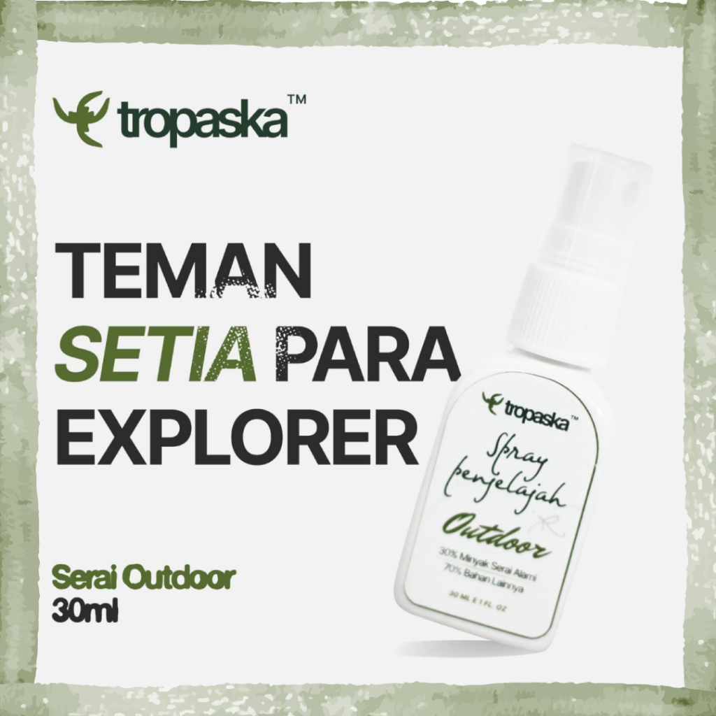 Anti Nyamuk Spray Outdoor Tropaska pengusir nyamuk traveling