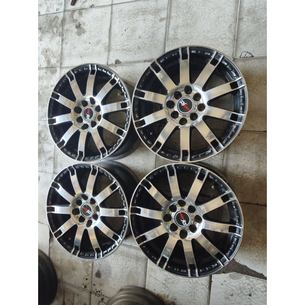 velg ring 15 lebar 6,5 rata lobang 4