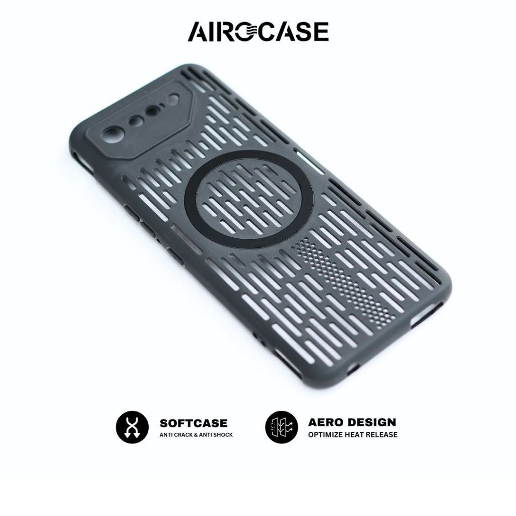 AIROCASE Softcase for ASUS ROG Phone 7, 7 Pro - IRONIC SERIES