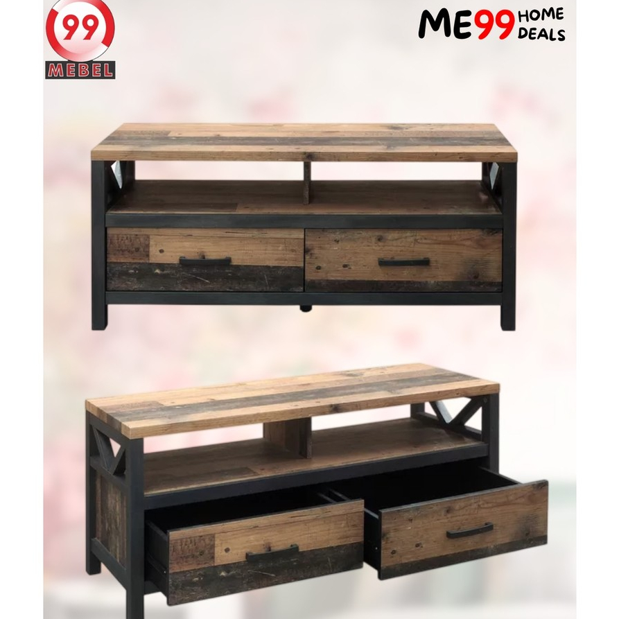 Bufet TV Pendek Robbie - Melody buffet caffe buffet ruang tamu
