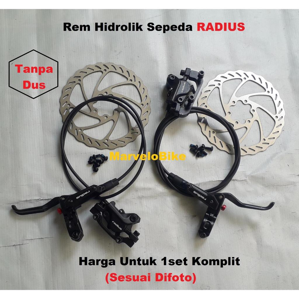 Rem Hidrolik Sepeda Merk RADIUS