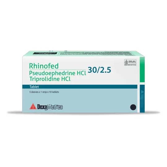 RHINOFED 1 STRIP @ 10 TABLET
