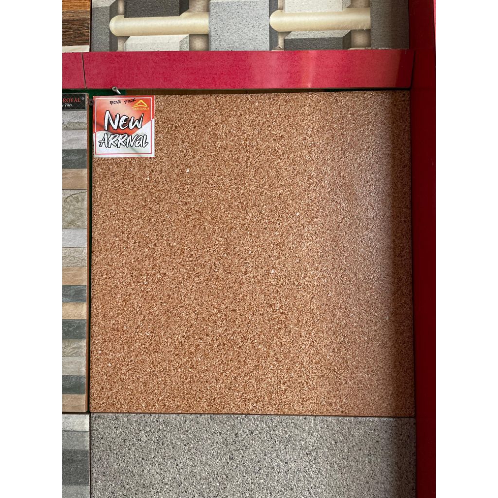 Keramik Kasar kulit jeruk 40 x 40 Perfecto Berlin Rose Pink