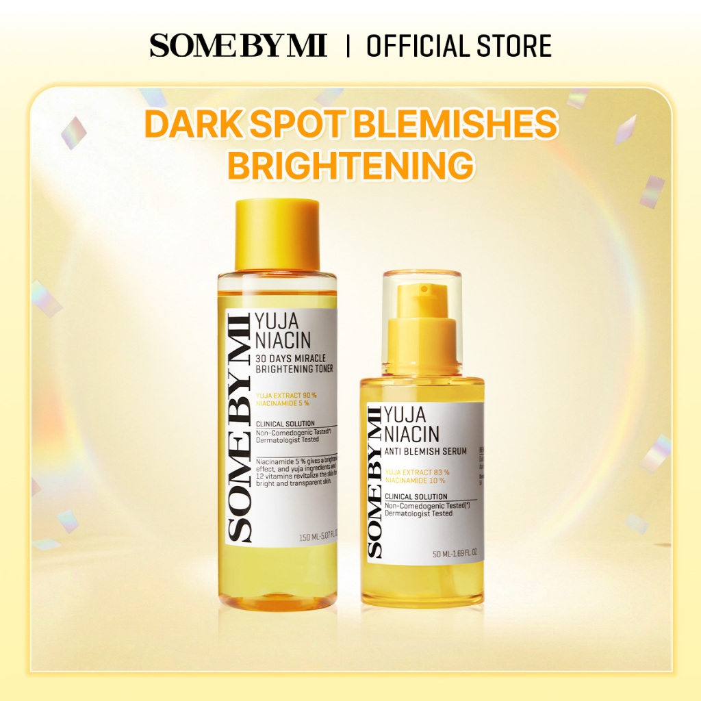 SOME BY MI Yuja Niacin Toner+Serum 2 Step Set