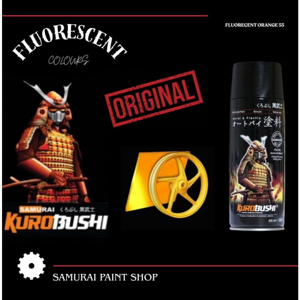 CAT SEMPROT SAMURAI PAINT FLUORECENT ORANGE 55